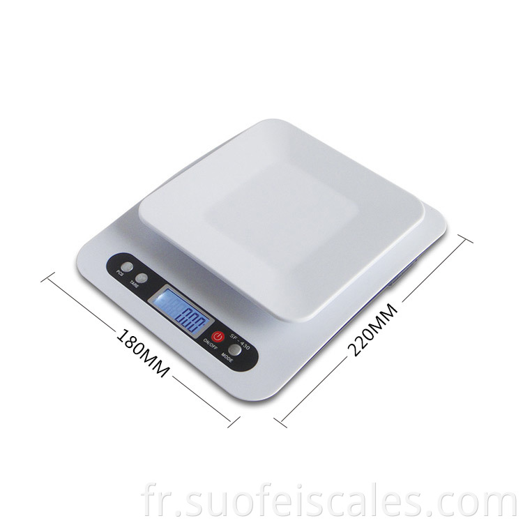 SF-430 Cheap Digital Multifunction Food Kitchen Scale 5kg
